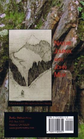 Back Cover - Nature Journal with John Muir Edited by Bonie Johanna Gisel