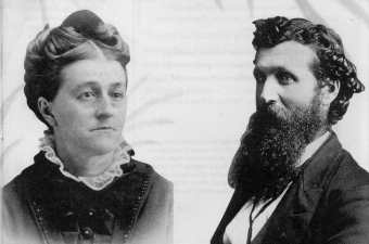 Jeanne  Carr and John Muir