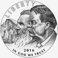 2016 National Park Service Centennial Commemorative Coin