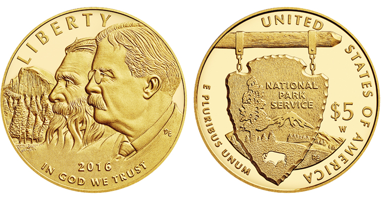 John Muir 1972 National Parks Centennial Medallion