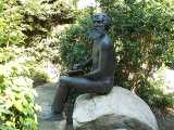[photo of statue of John Muir in Martinez]