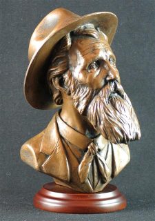 The Visionary - John Muir Bust - Side View - Will Pettee
