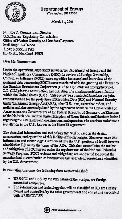Department of Energy Document