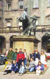 Students in Edinburgh