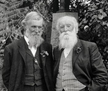 John Muir (Left) with John Burroughs