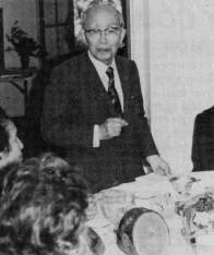 Ryozo Azuma was honored with a luncheon at John Muir's home, now a National Historic site, where in 1914 he had met with the Sierra Club's founder. National Park Service Photo.