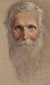 Portrait of John Muir by Bruce Wolfe