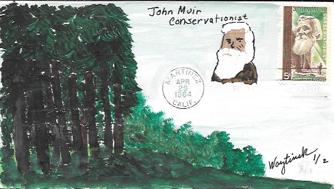 Unknown John Muir 1964 First Day Cover