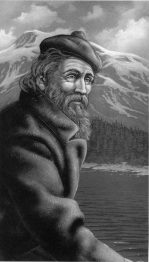 John Muir, illustation by Carl Dennis Buell