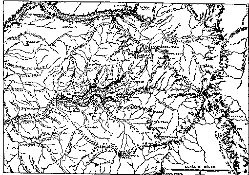 [MAP OF THE YOSEMITE VALLEY]