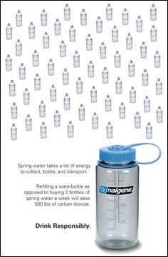 Sierra Club Nalgene Water Bottles