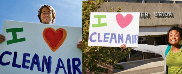 clean air, student activism
