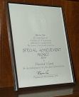 Special Achievement Award, Sierra Club