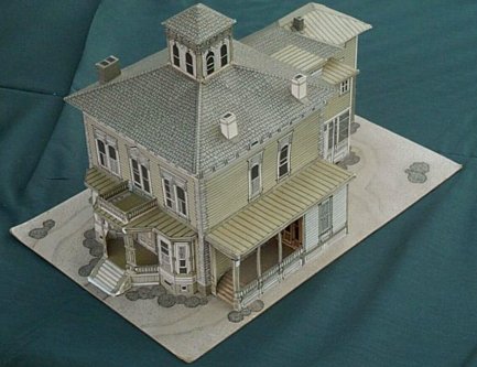 John Muir House Mini-Mansion 3D Scale Model