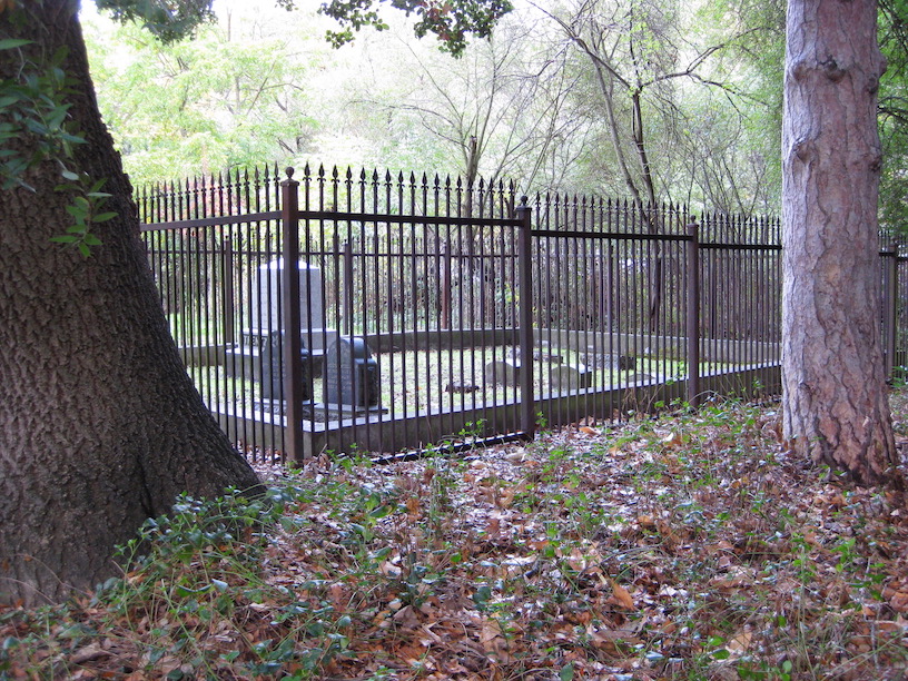 Enclosure of Gravesite at Muir-Strentzel cemetery