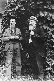 Theodore Lukens (right) with John Muir