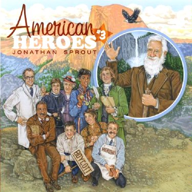 American Heroes #3 by Jonathan Sprout - album cover