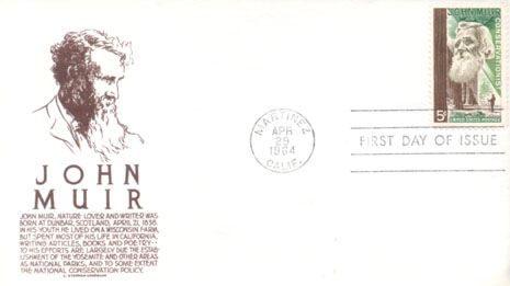 Anderson John Muir 1964 First Day Cover