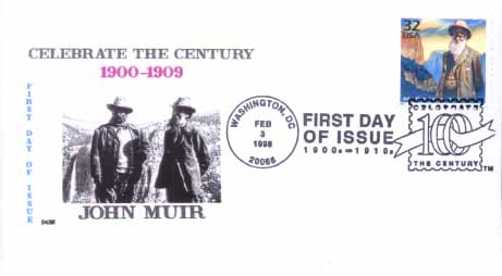 DGW  John Muir 1998 First Day Cover