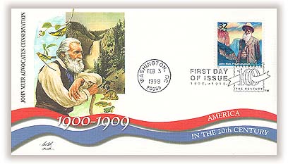 Fleetwood John Muir 1998 First Day of Issue Cover