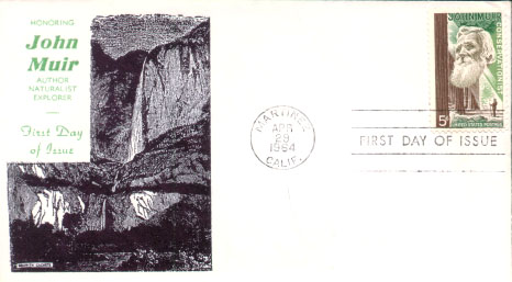 Griffith (1 of 2)  John Muir 1964 First Day Cover