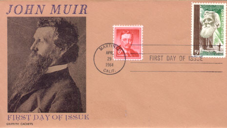 Griffith (3 of 3) John Muir 1964 First Day Cover