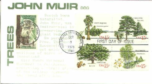Combo Muir and Trees with John Muir Cachet