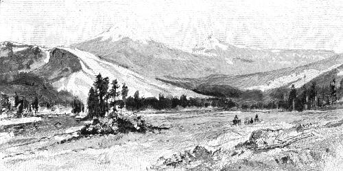 [Big Tuolumne Meadows with Mount Dana and Mount Gibbs, from near the Soda Springs.]
